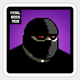 Final Boss Mob #17 Sticker